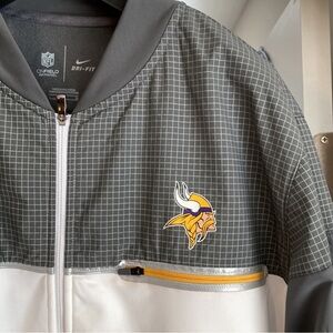 Nike Minnesota Vikings Full Zip Jacket Men’s Large
